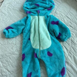 Halloween Sally costume Fleece Onesie